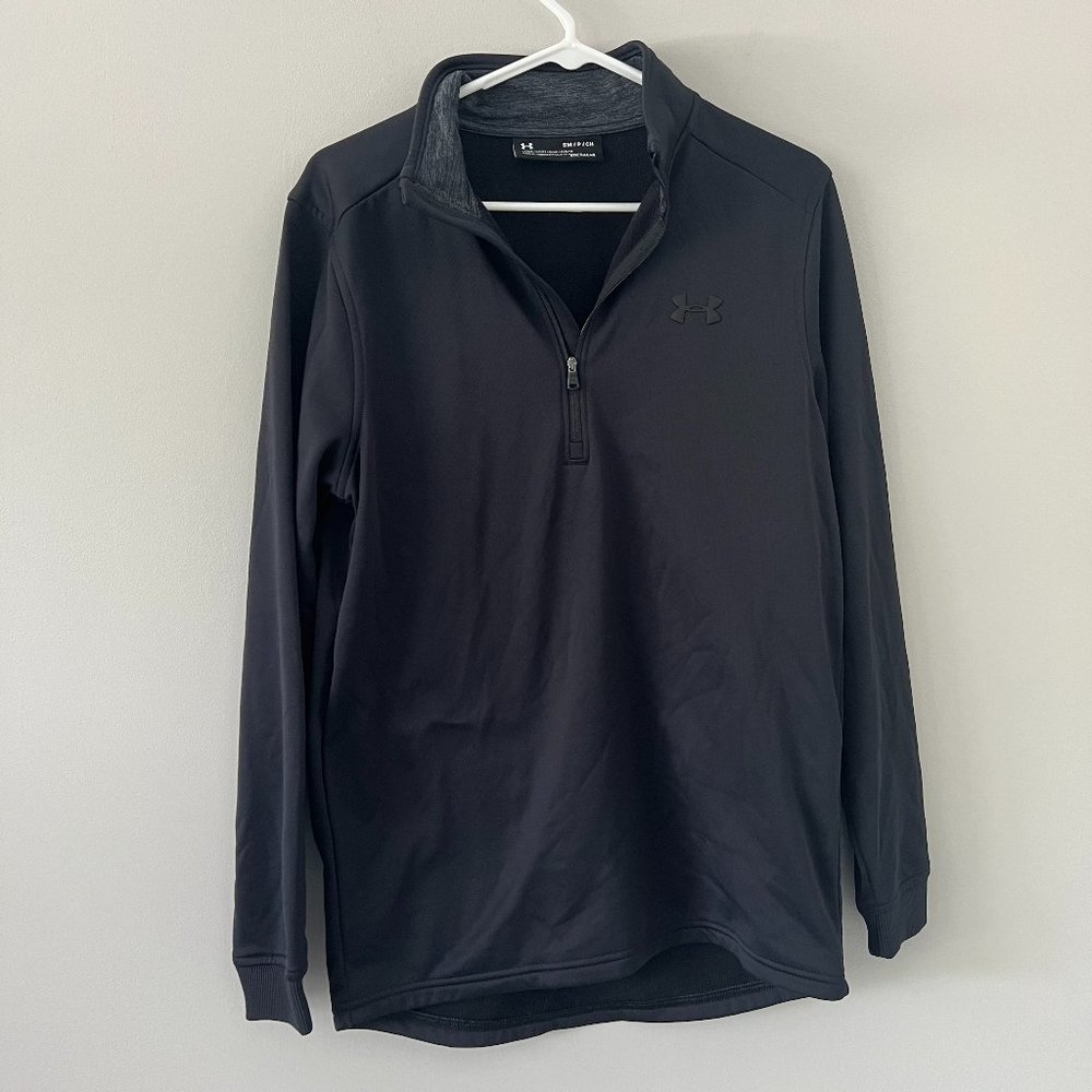 Under Armour Black Long Sleeve Quarter Zip